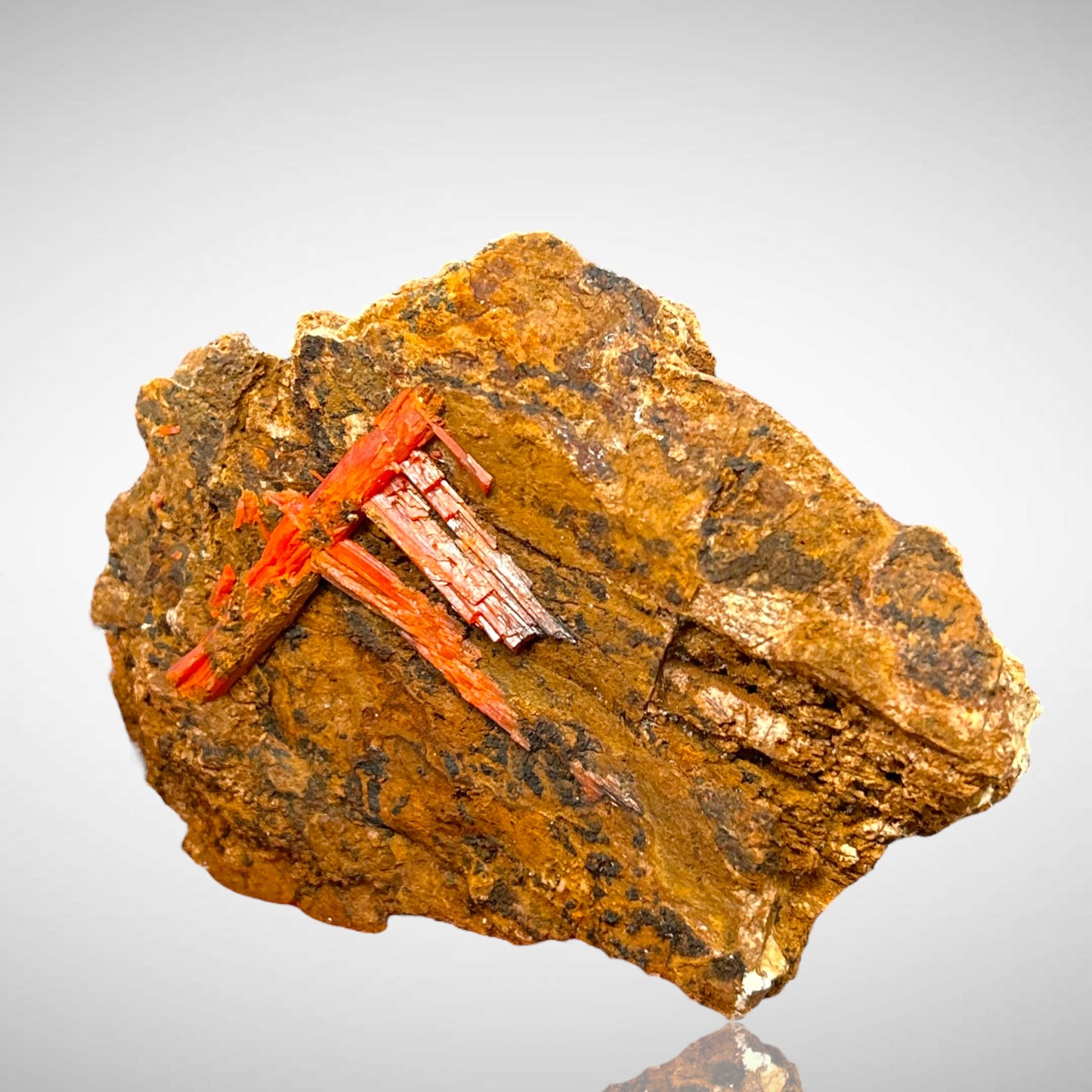 Crocoite - typelocality, Asia