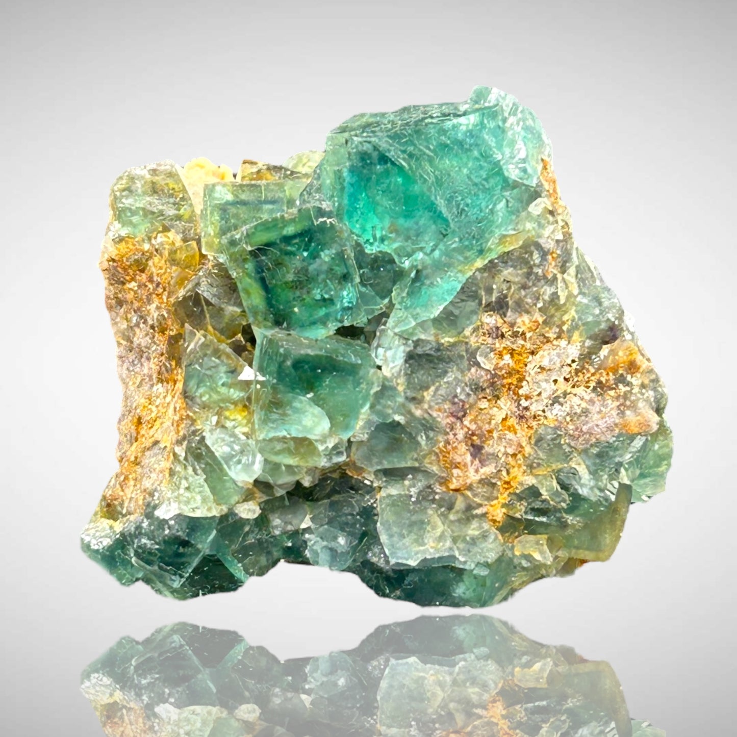 15 x Fluorite - Okorusu, Namibia