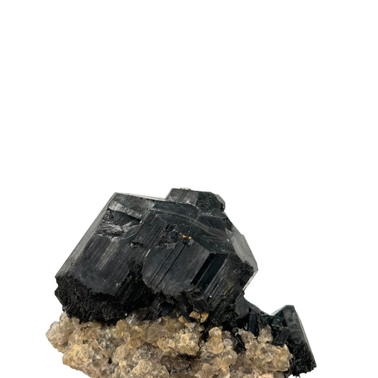 Schorl tourmaline on quartz - Erongo, Namibia