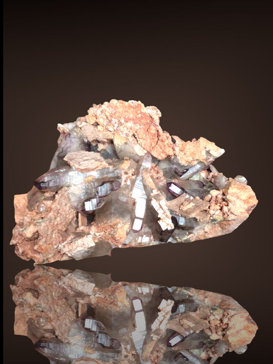 Sceptre Quartz in Vug – Brandberg area, Namibia