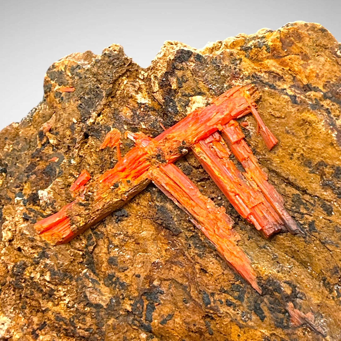 Crocoite - typelocality, Asia