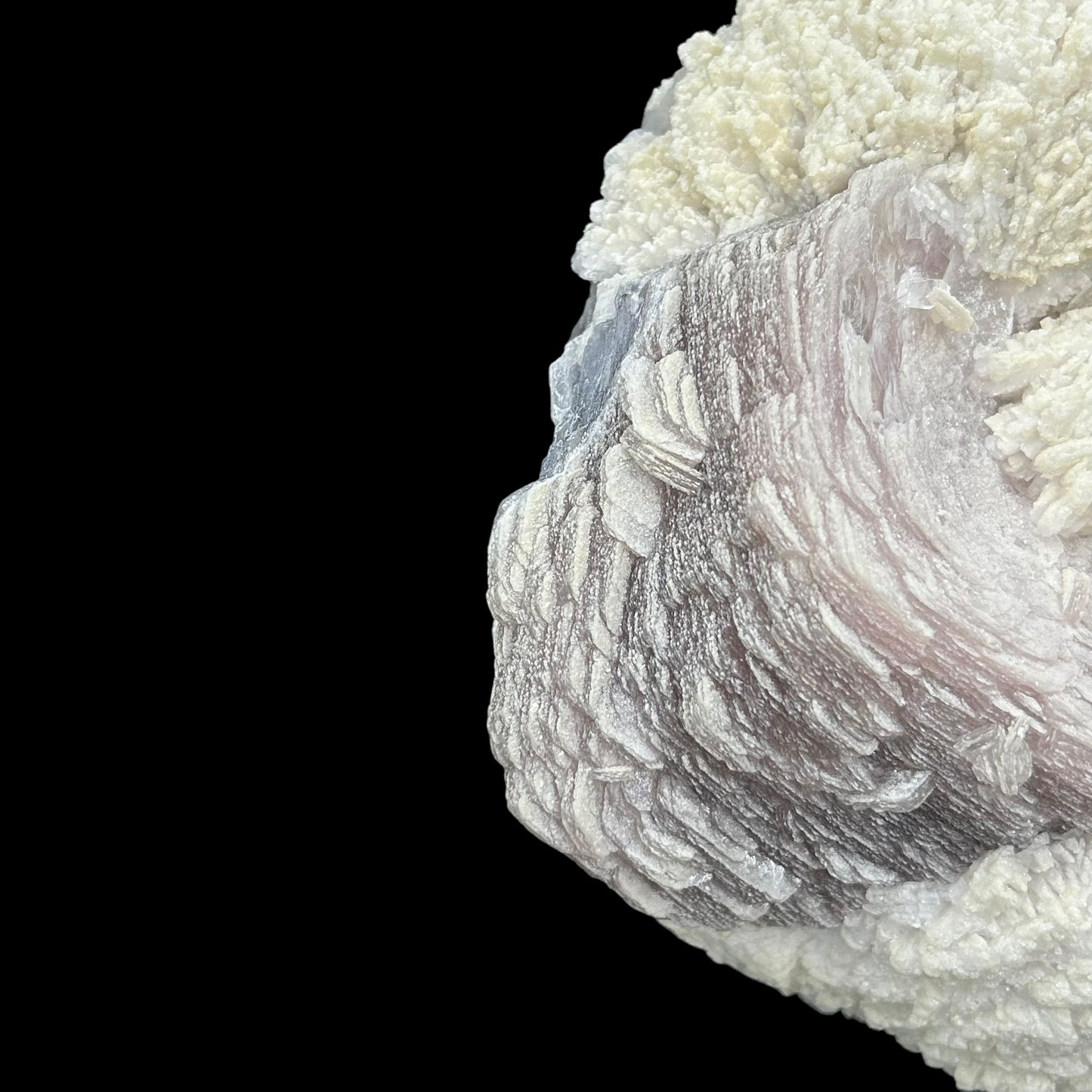 Fluornatromicrolit/e, Lepidolit/e, Quarz - Shigar Valley, Pakistan