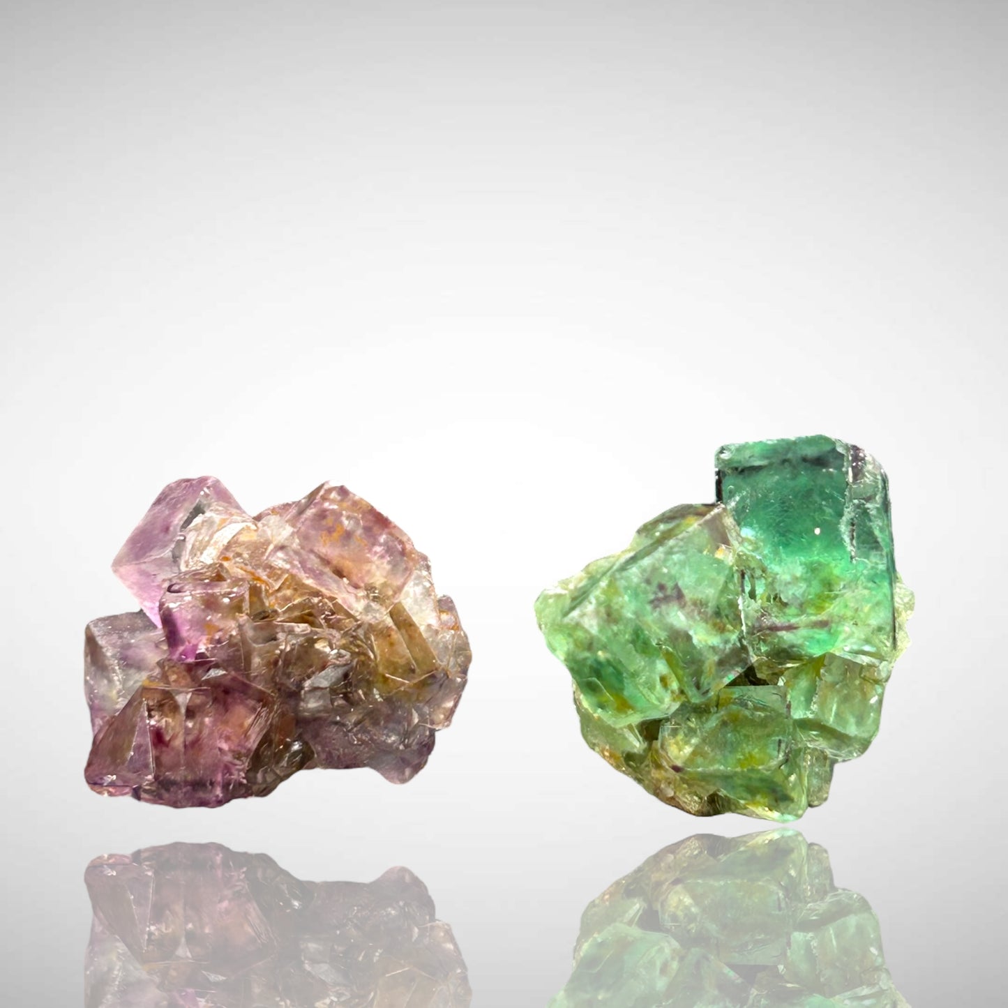 15 x Fluorite - Okorusu, Namibia