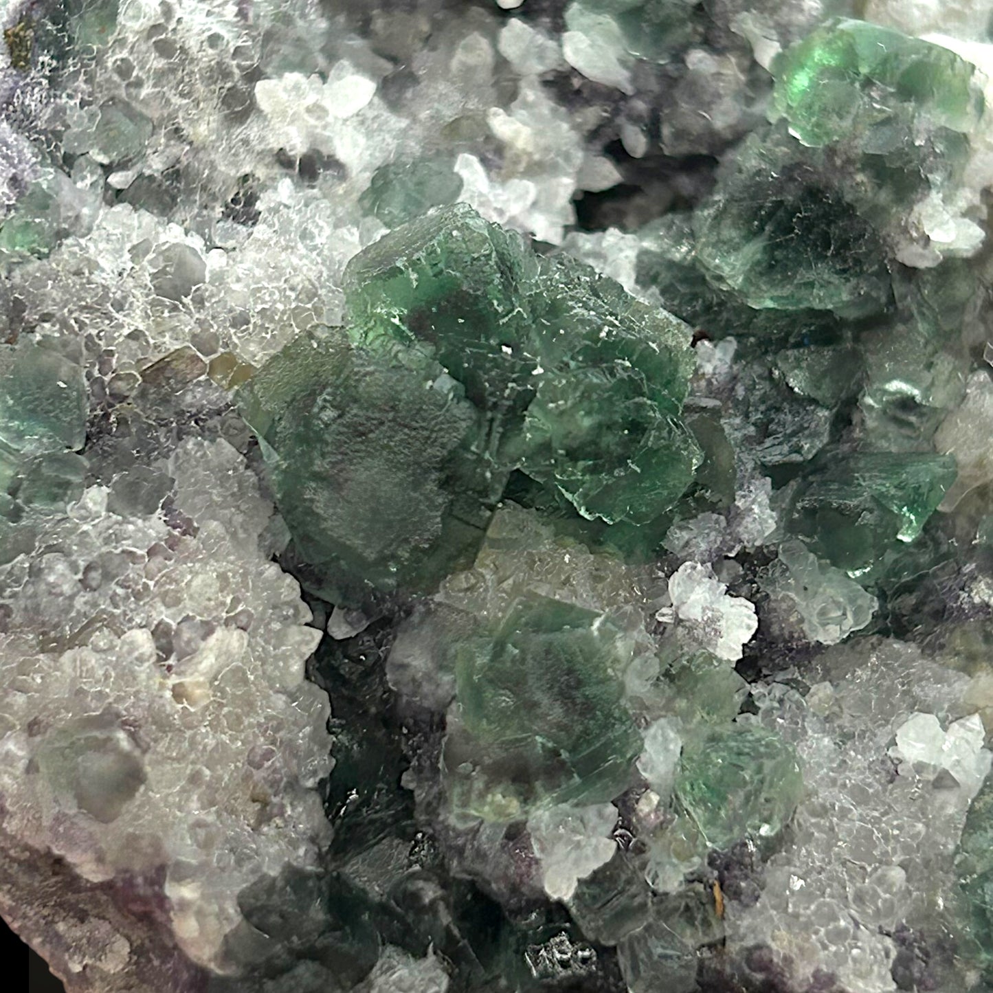 Fluorit/e & Baryt/e & Pyrit/e - Okorusu, Namibia