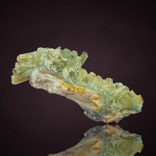 Heliodor xx, bicolored Beryll - Erongo, Namibia