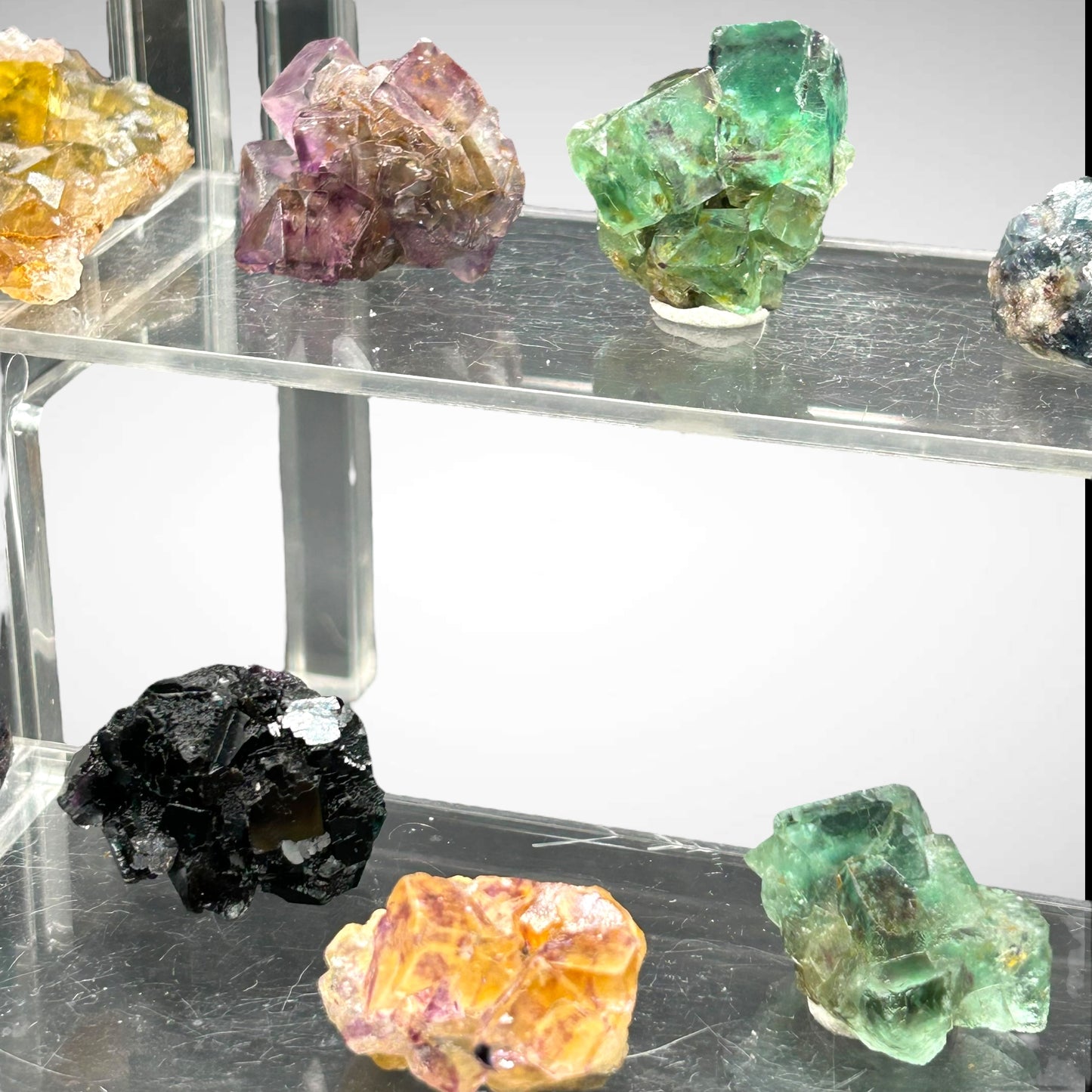 15 x Fluorite - Okorusu, Namibia
