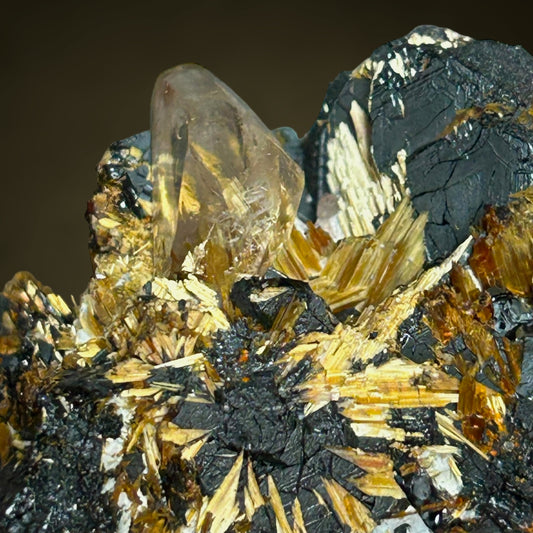 Rutil, Hämatit, Quarz Sonnen – Novo Horizonte, Brasilien