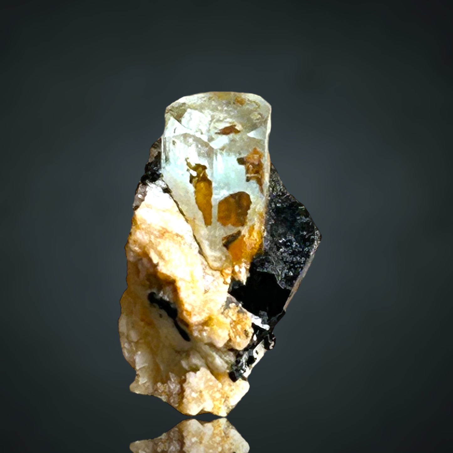 Aquamarin/e, Schorl Turmaline - Erongo, Namibia