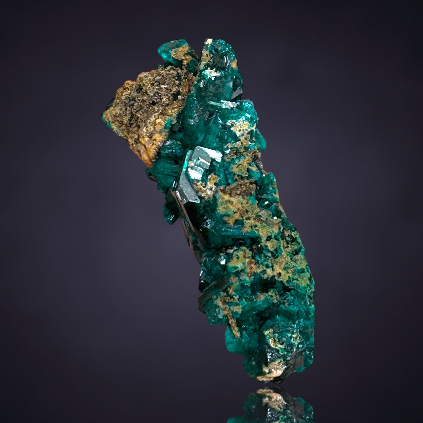 Dioptase - Tsumeb, Namibia