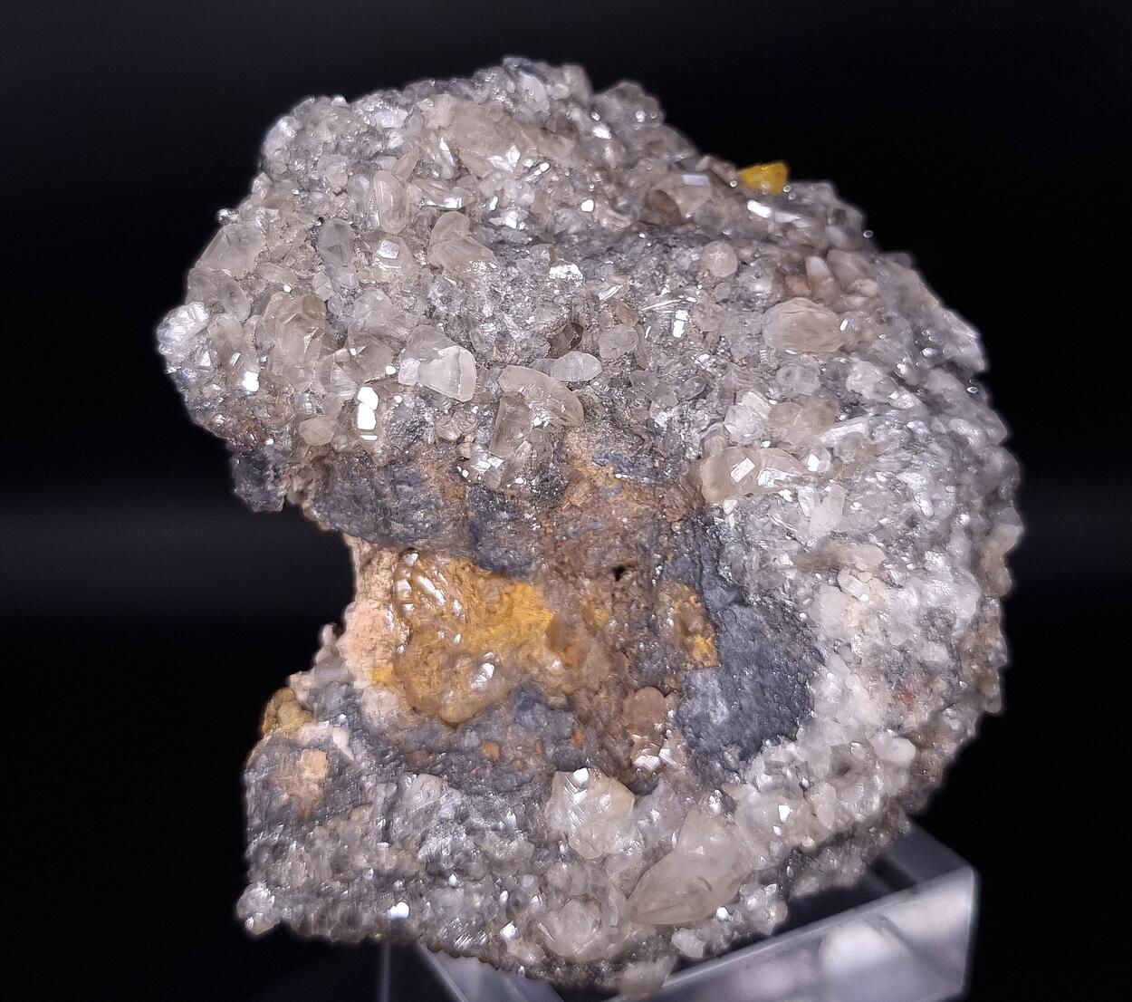 Cerussite & Wulfenite - Mibladen, Morocco