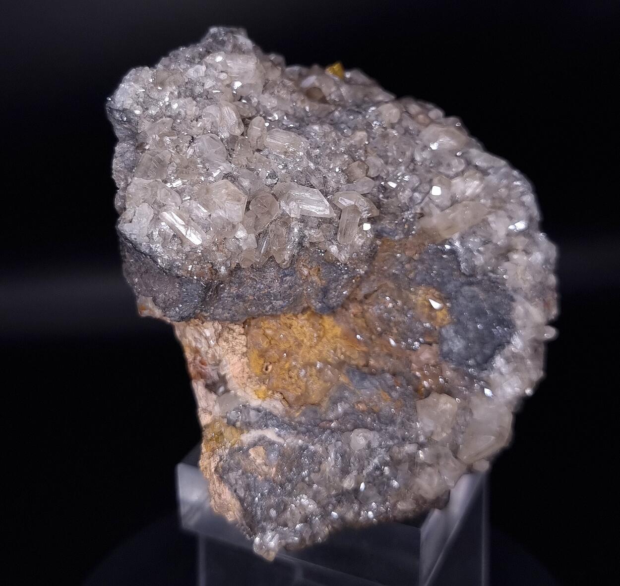 Cerussite & Wulfenite - Mibladen, Morocco