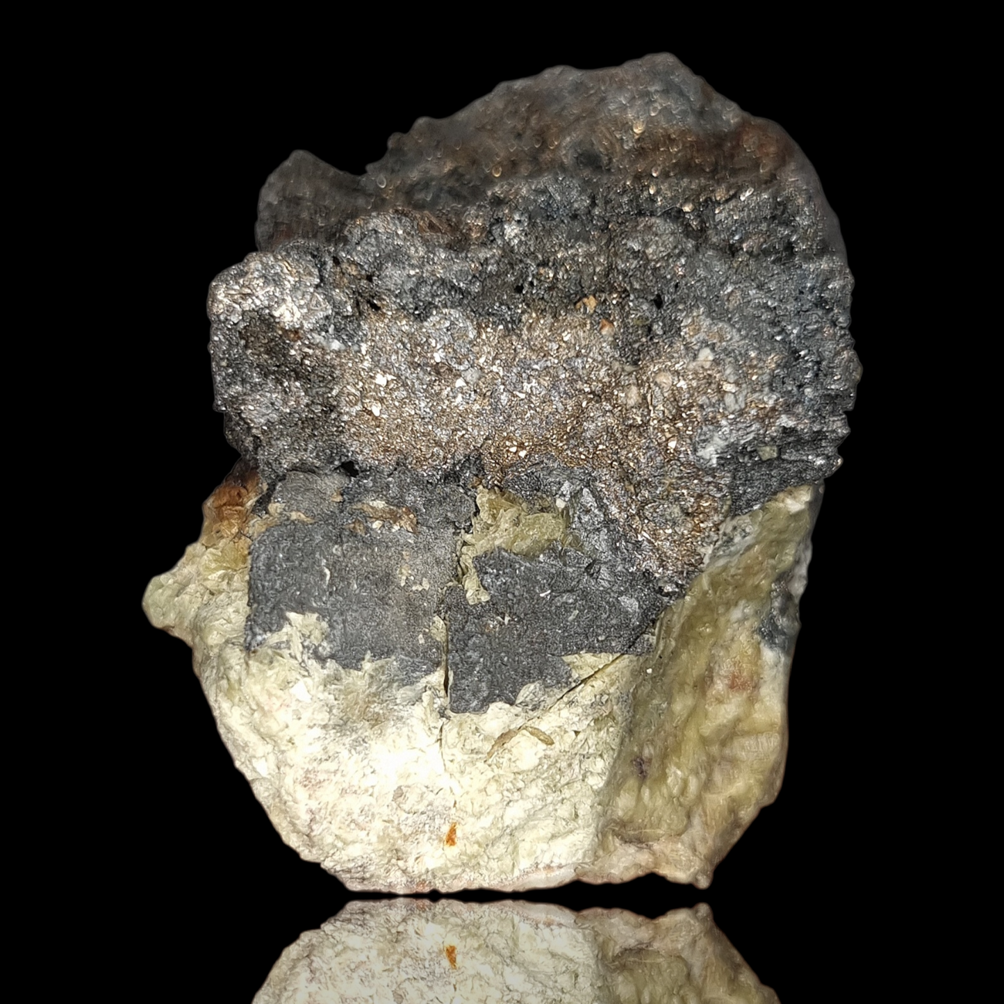 Gediegen Wismut – Schacht 371, Hartenstein, Erzgebirge