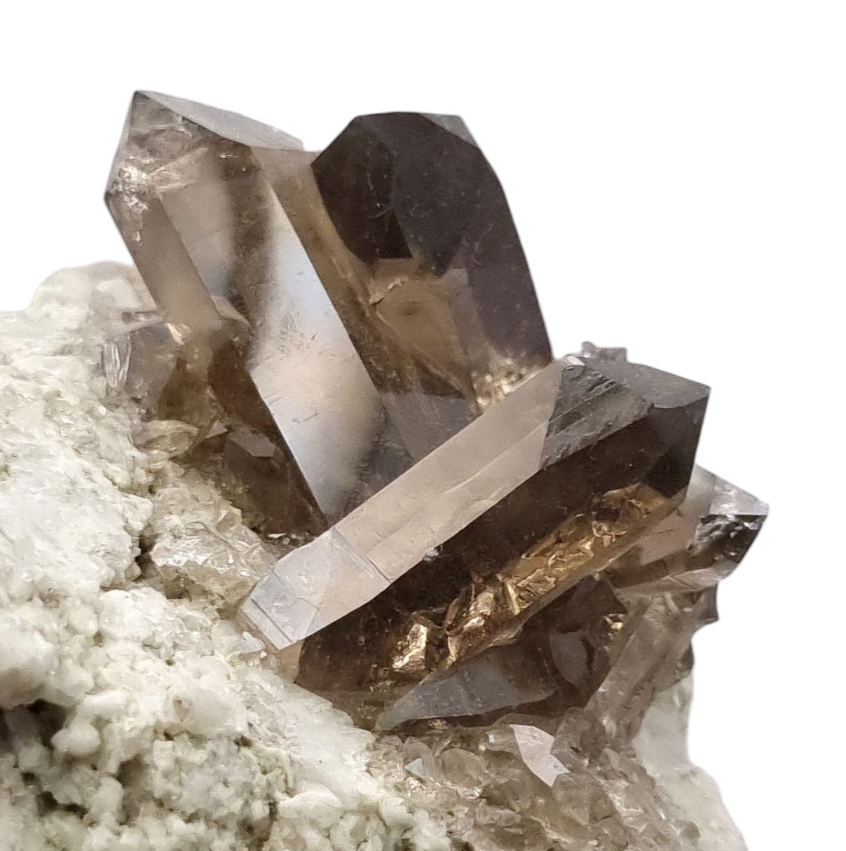 Smoky Quartz - Zinggenstöcke, Switzerland