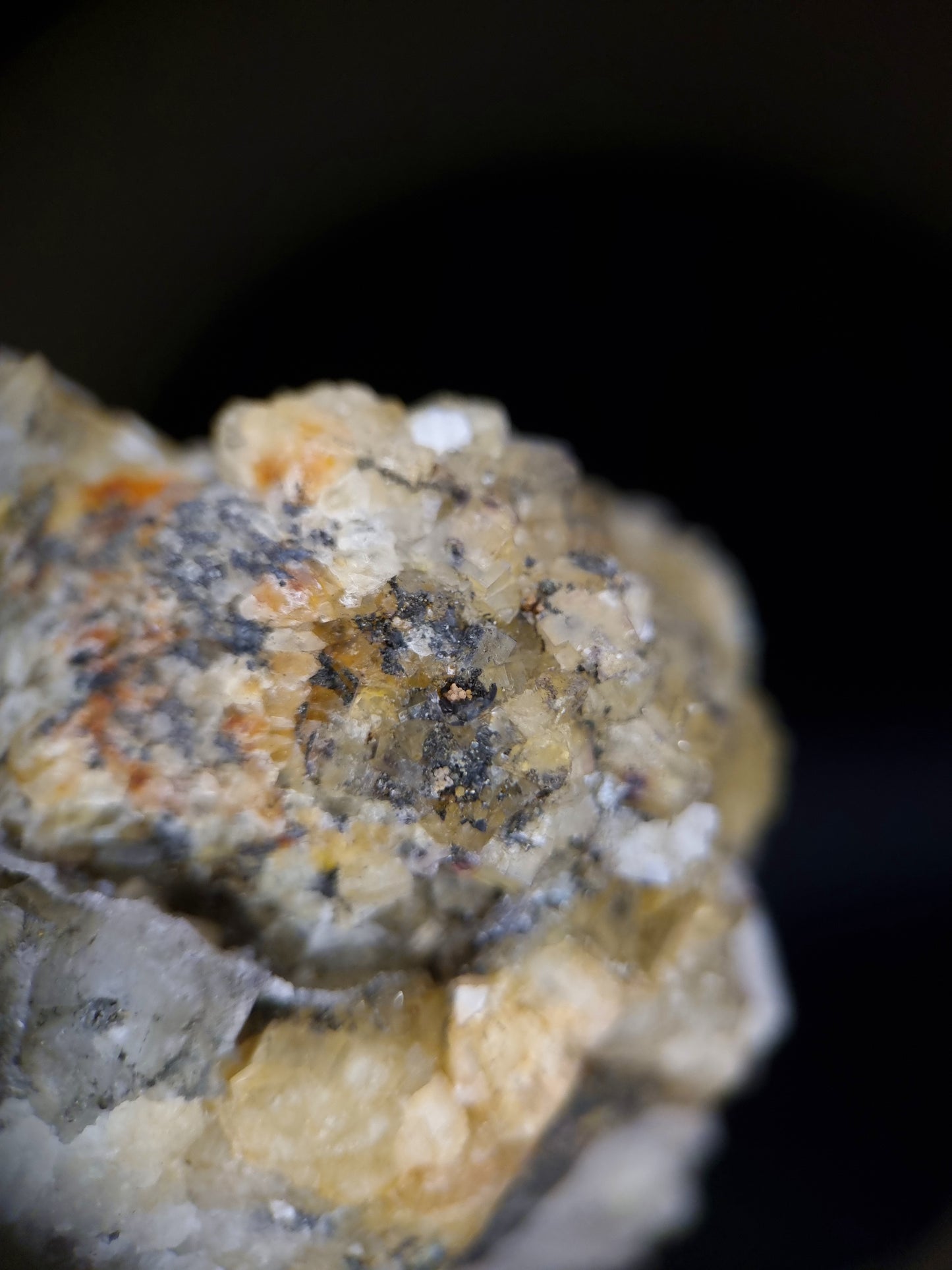 Fluorite & Cassiterite & Rhodochrosite - Ehrenfriedersdorf, Saxony