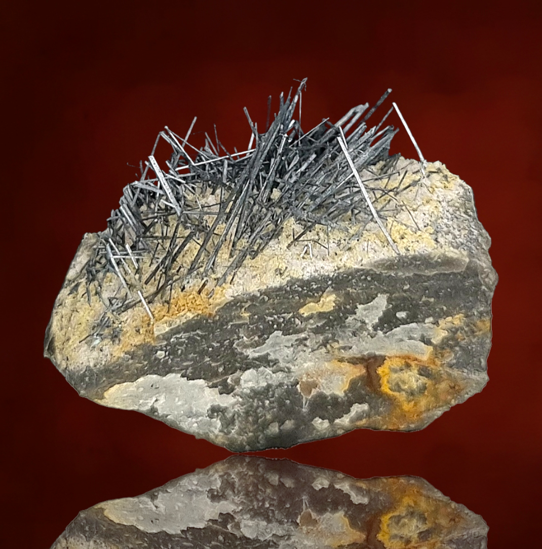 Stibnite - Manciano, Tuscany, Italy
