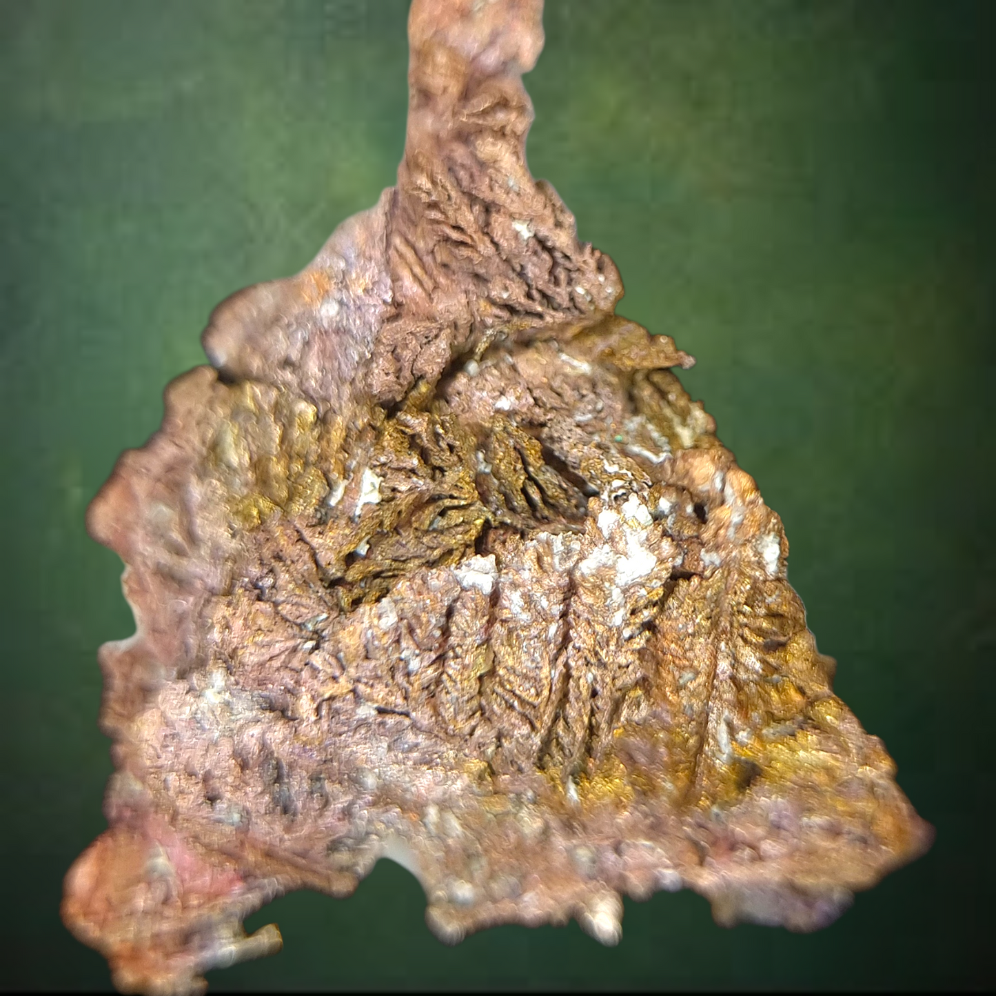 Gediegen Kupfer - Virneberg, Bad Ems