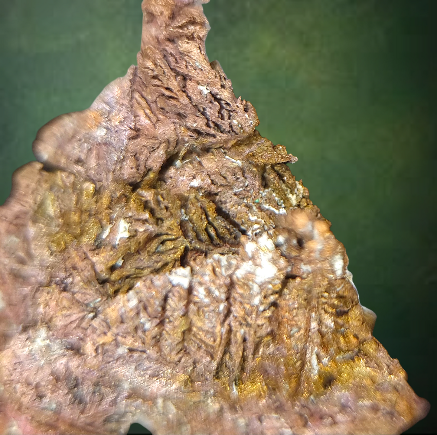 Gediegen Kupfer - Virneberg, Bad Ems