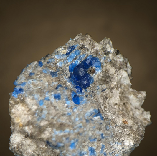 Cobalt blue Hauyne - Eifel Mts 🇩🇪