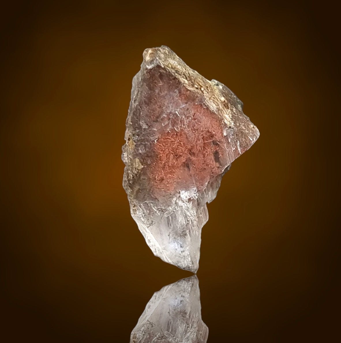 Copper in Gypsum - Arizona, USA
