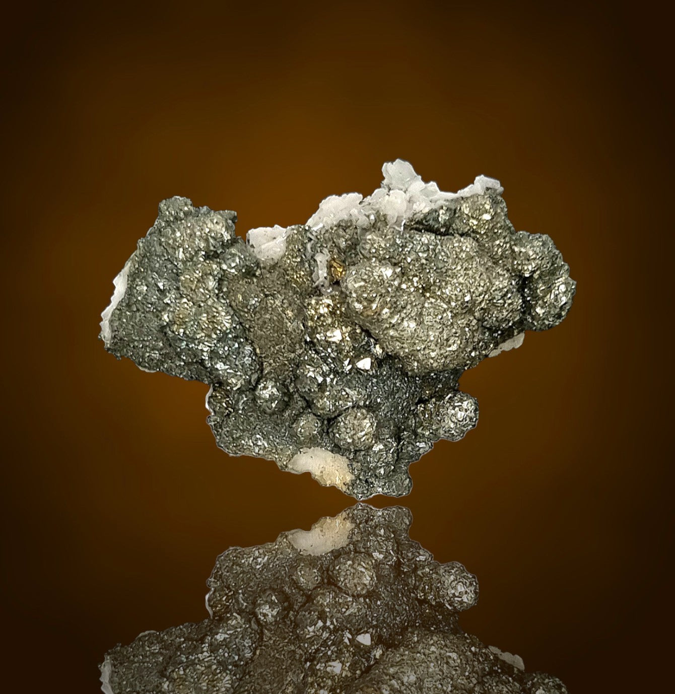 Marcasite epimorph Calcite