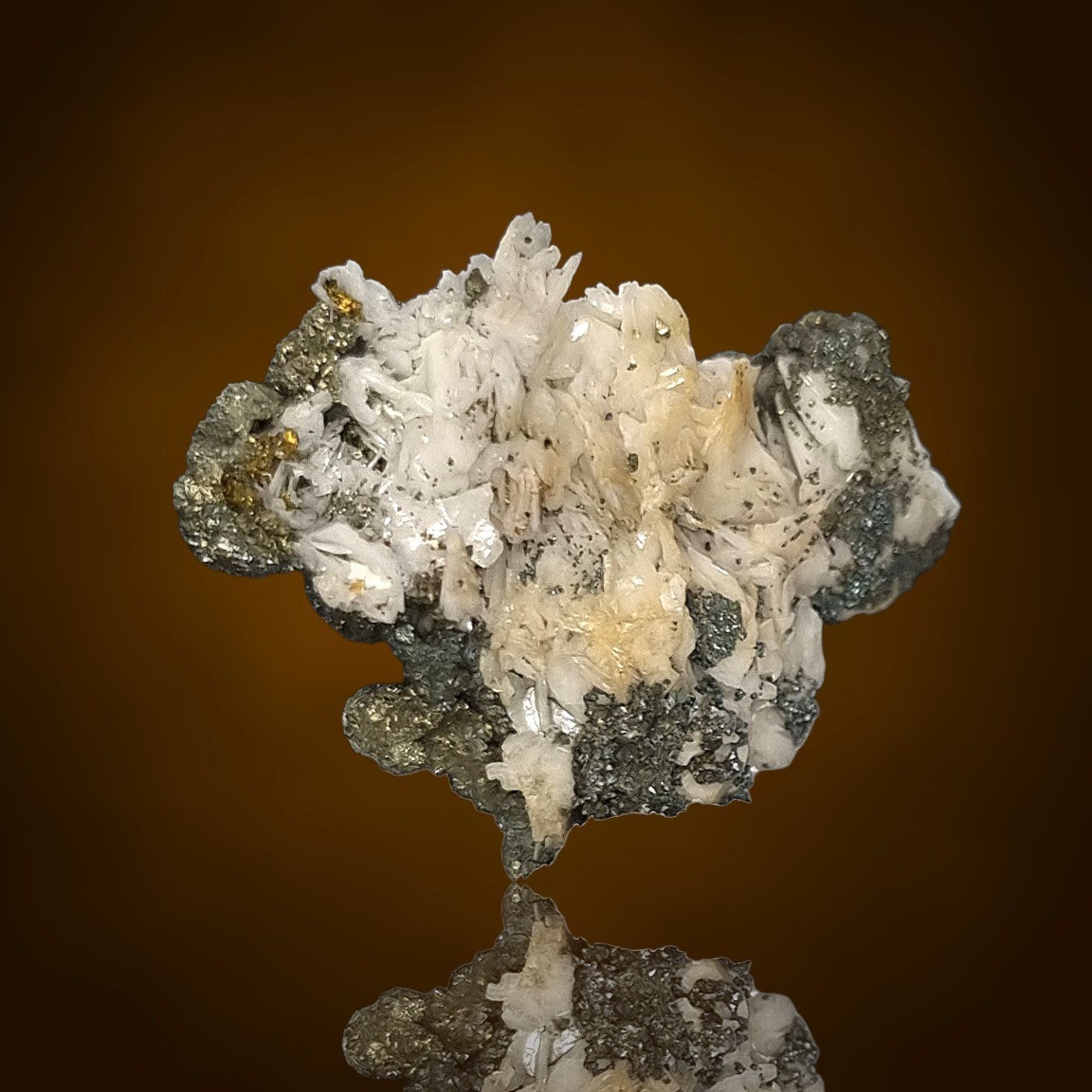 Marcasite epimorph Calcite