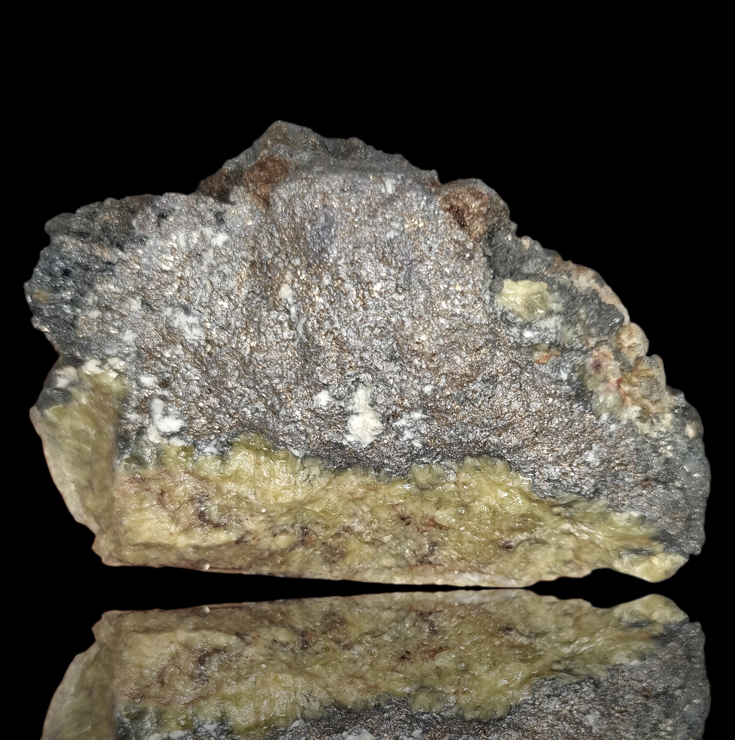 Gediegen Wismut – Schacht 371, Hartenstein, Erzgebirge