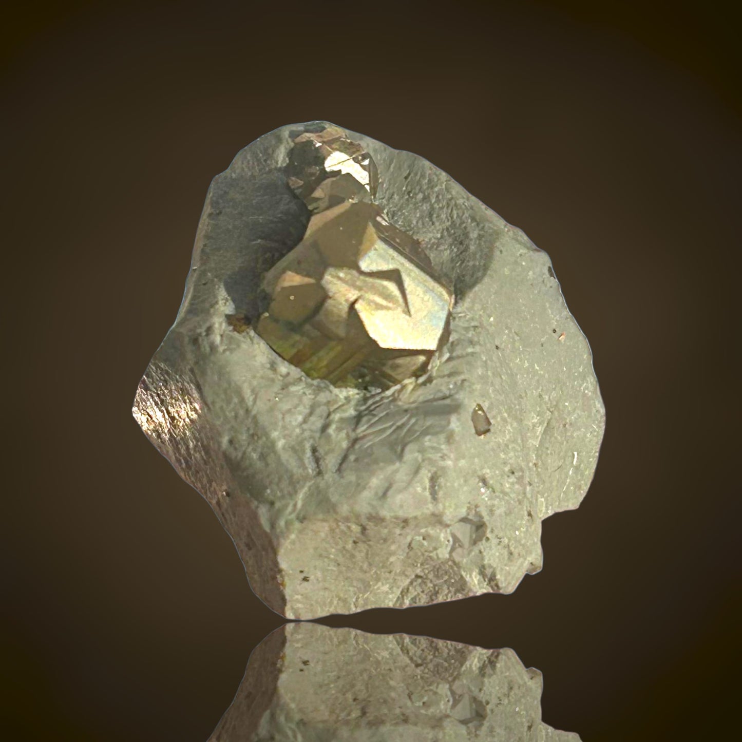 Pyrite "iron cross" - Vlotho, NRW 🇩🇪