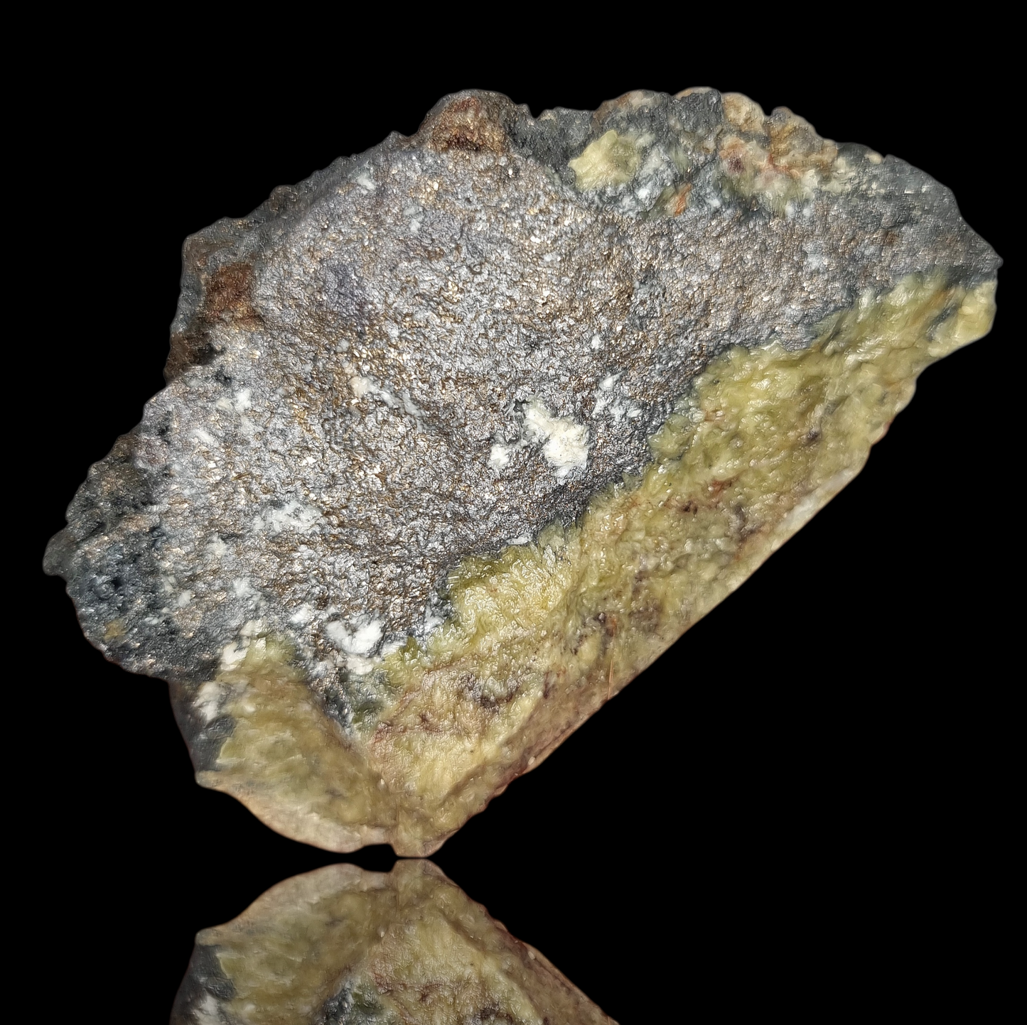 Gediegen Wismut – Schacht 371, Hartenstein, Erzgebirge