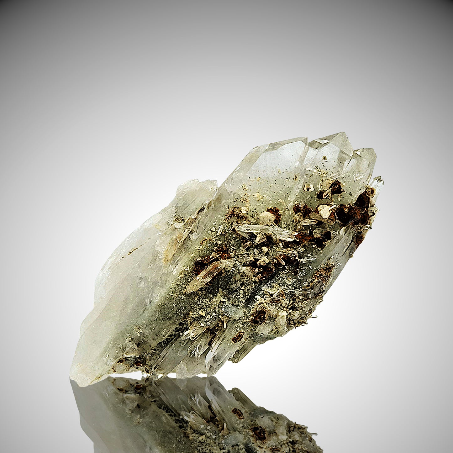 Rock Crystal, Albite - Zederhaus, Austria