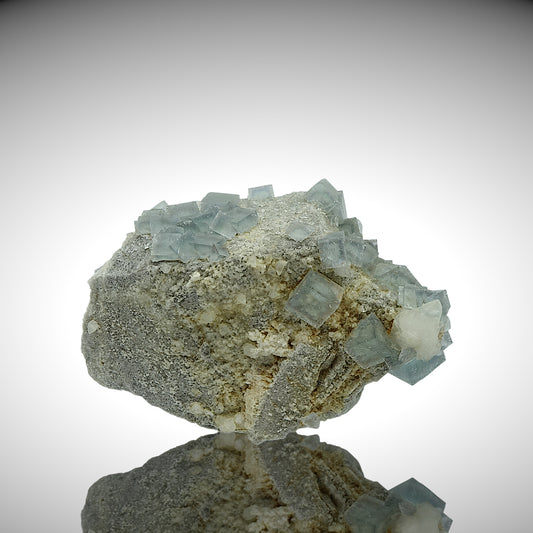 Fluorite, Calcite - Lake Rieding, Austria