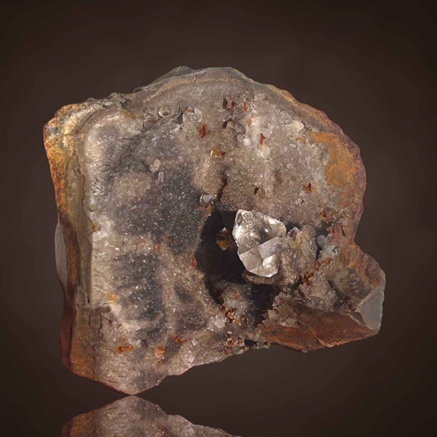 Diamantquarz – Rémuzat, Frankreich 