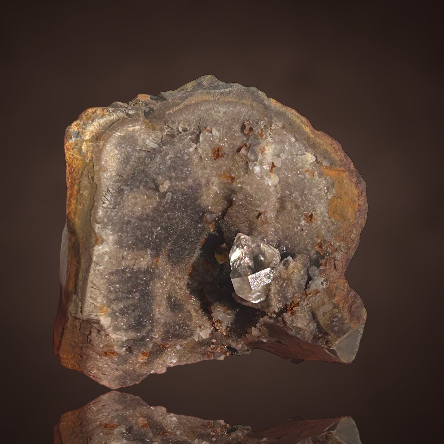 Diamantquarz – Rémuzat, Frankreich 