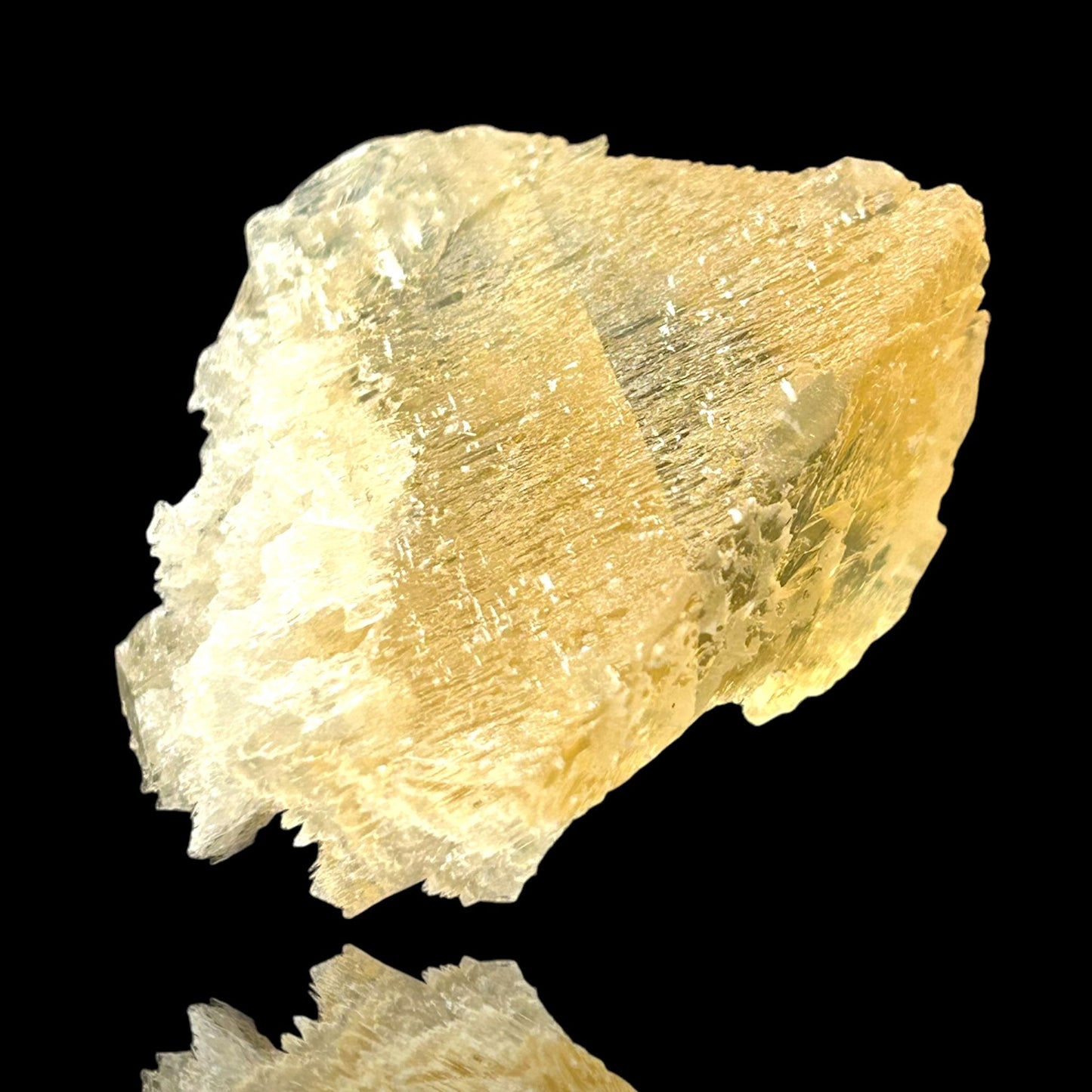 Calcit-Schwimmer/Calcite floater - Huneberg Quarry, Harz Mts