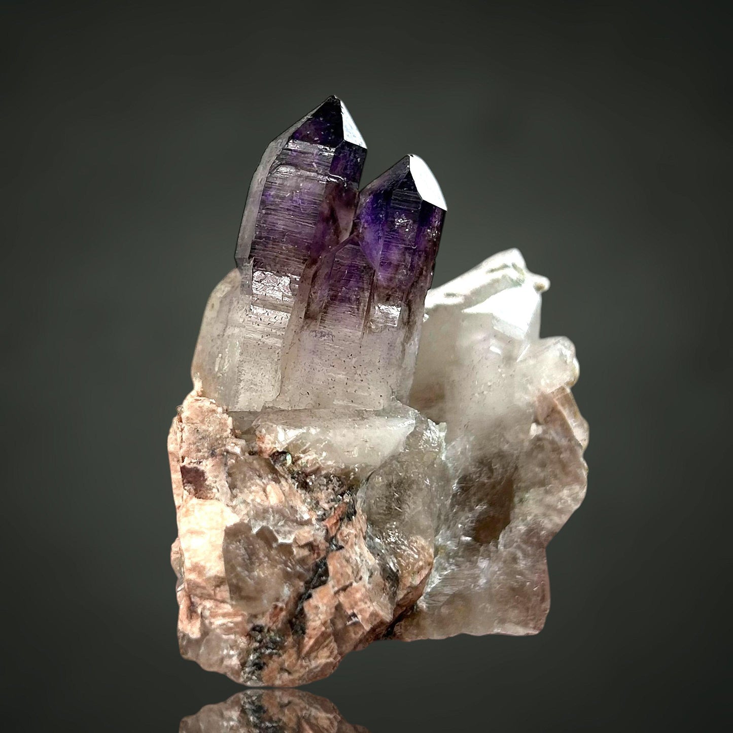 Amethyst-Zepter/Sceptre - Brandberg, Namibia