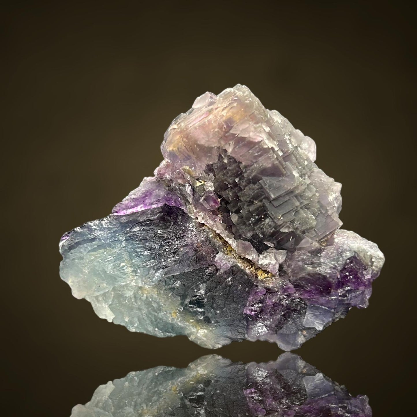 Alpine Fluorite - Summit cleft, Weisseck