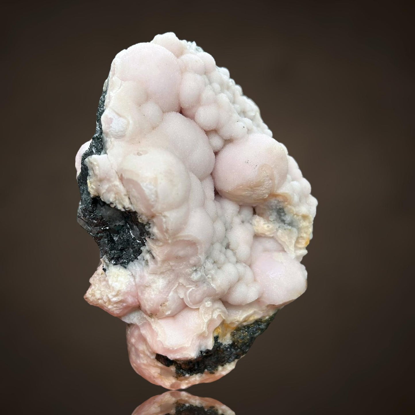 Rhodochrosite & Sphalerite - Kassandra Mine, Greece