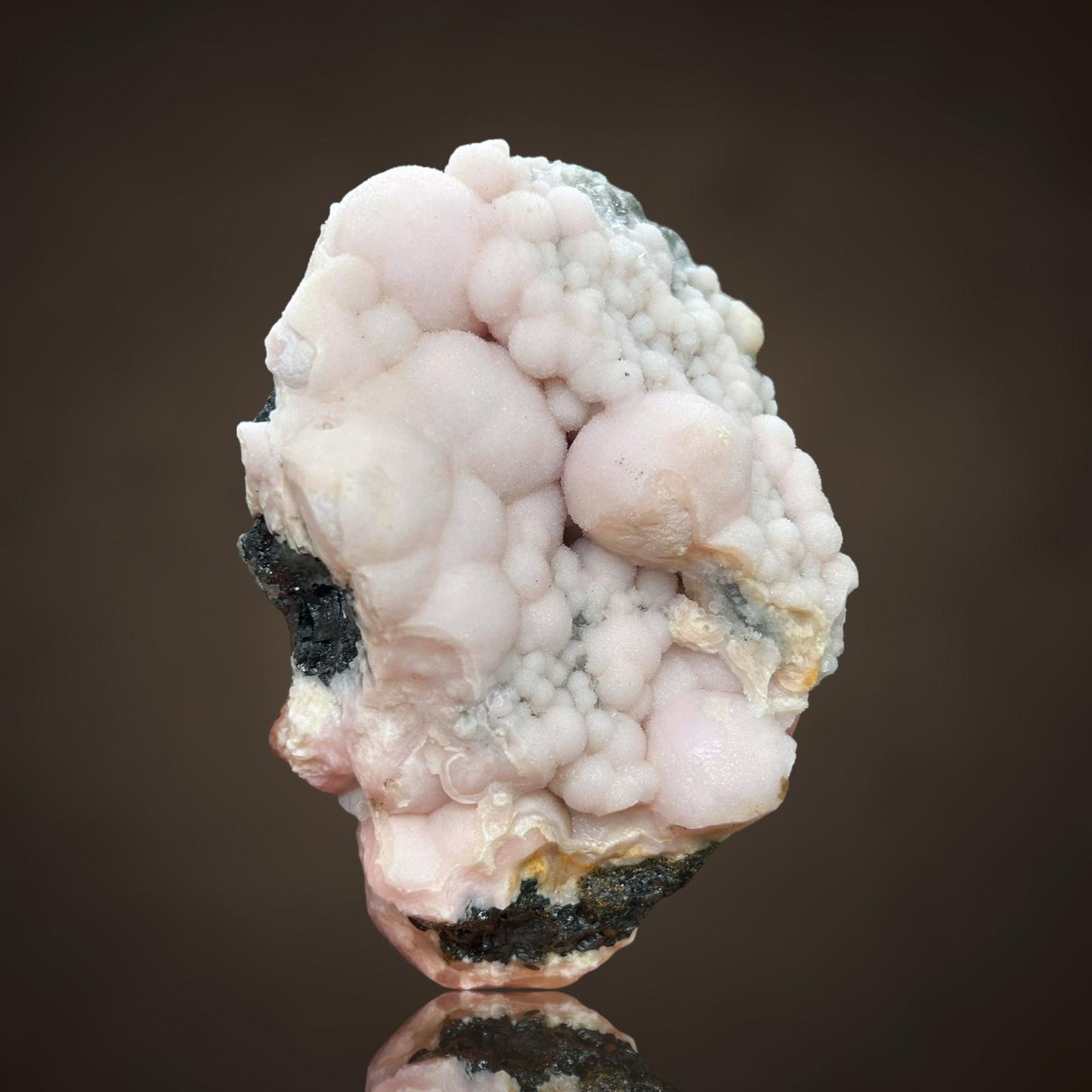 Rhodochrosite & Sphalerite - Kassandra Mine, Greece