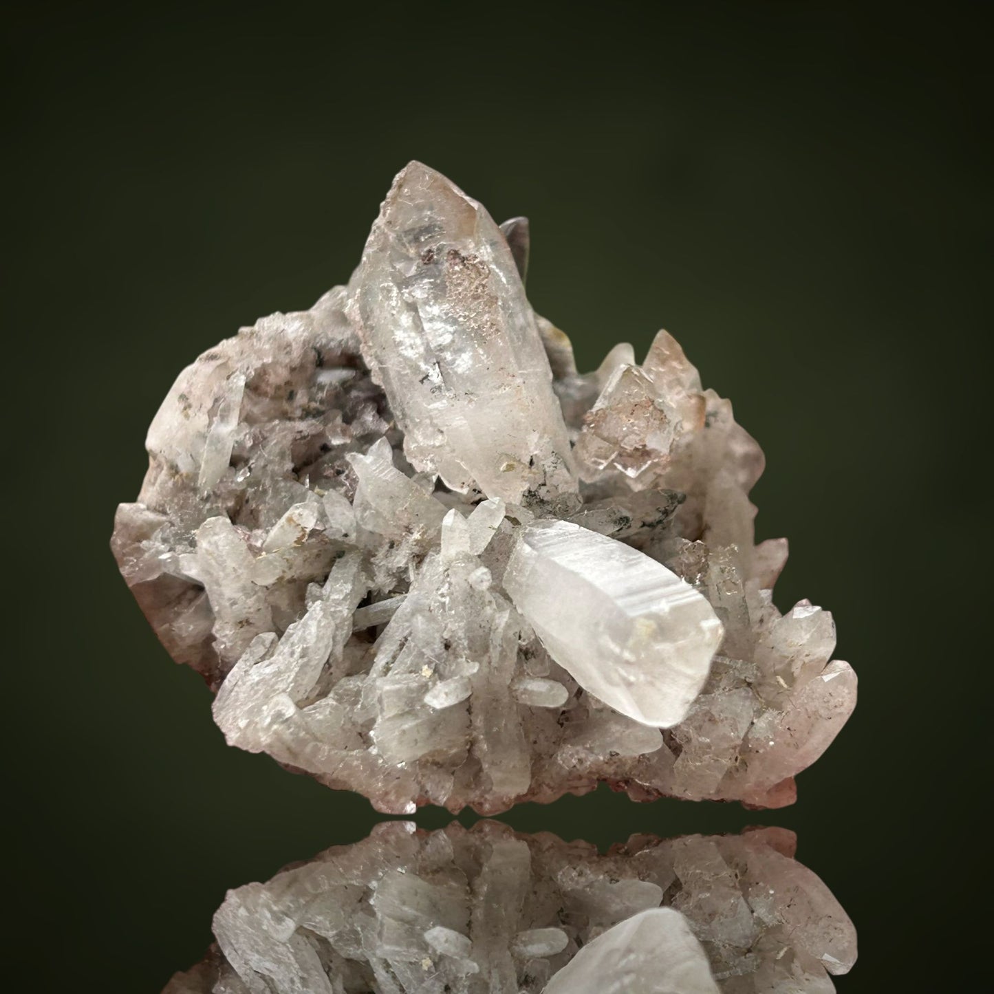 Quartz & Hematite - Lead Mines, Obernberg