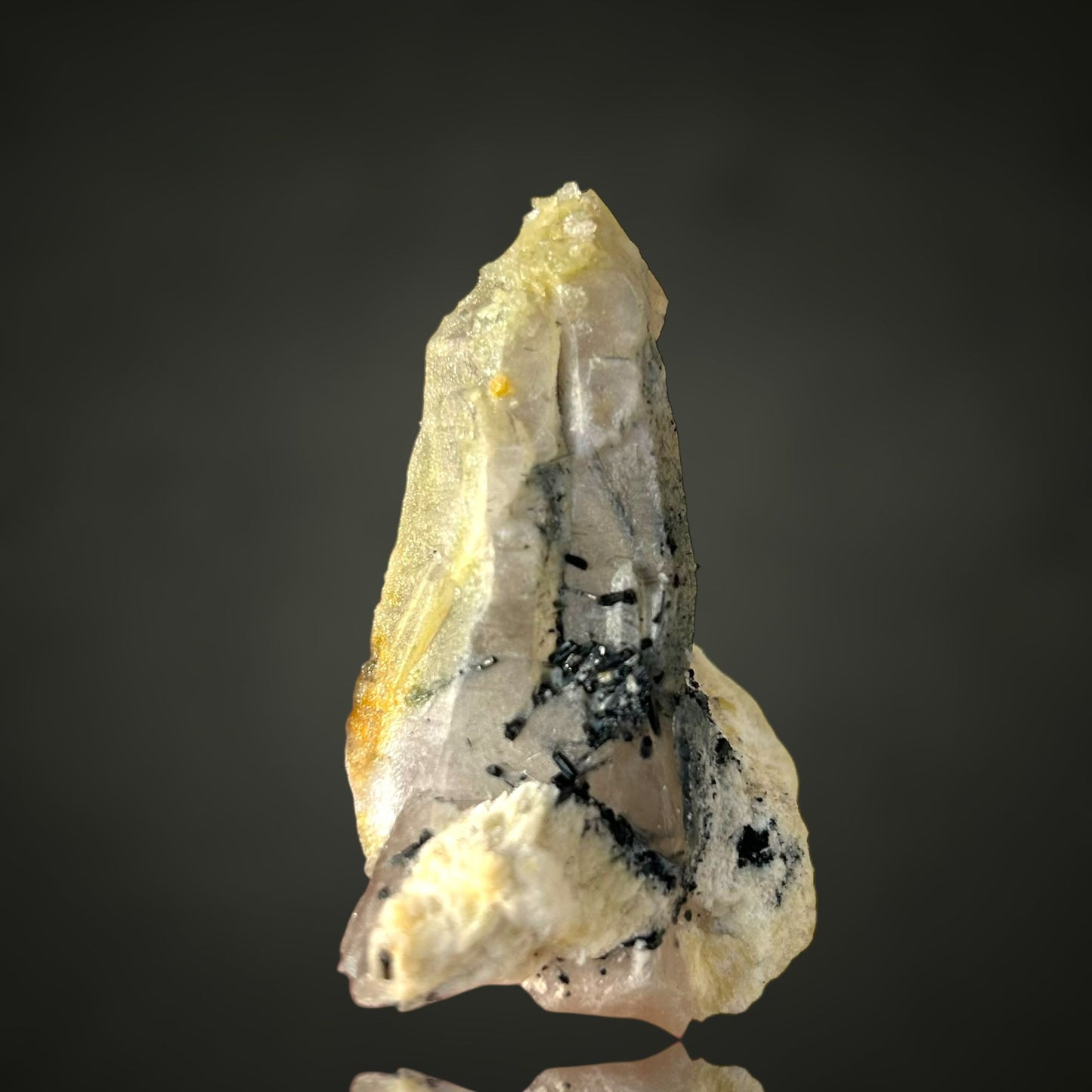 Hyalite on Quartz & Feldspar - Erongo, Namibia