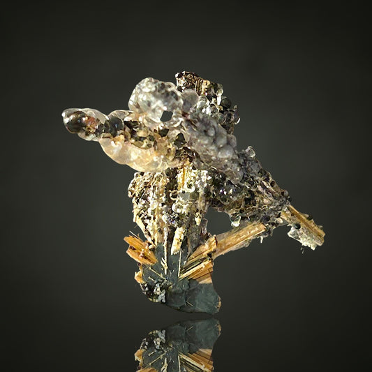 Hyalit, Rutil & Hämatit – Novo Horizonte, Brasilien