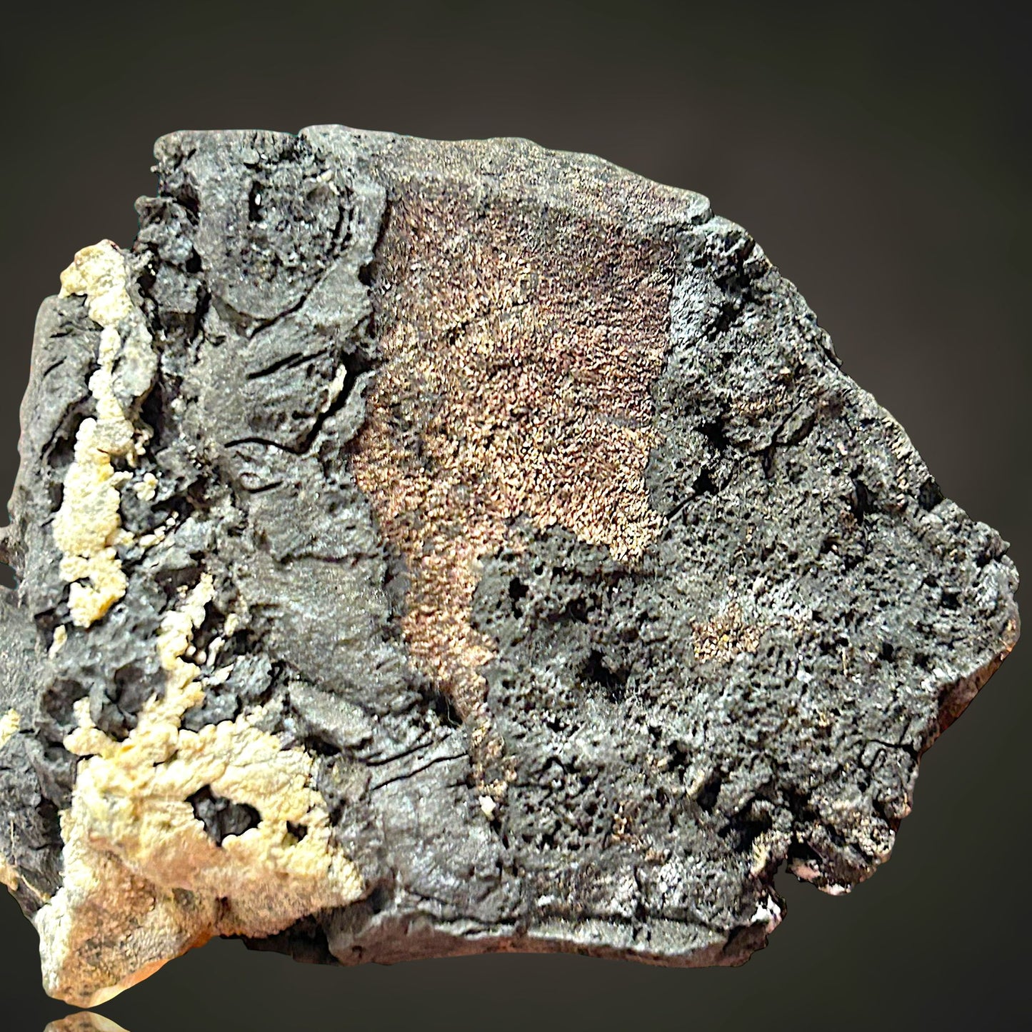 Native Silver in Native Arsenic - Erzgebirge