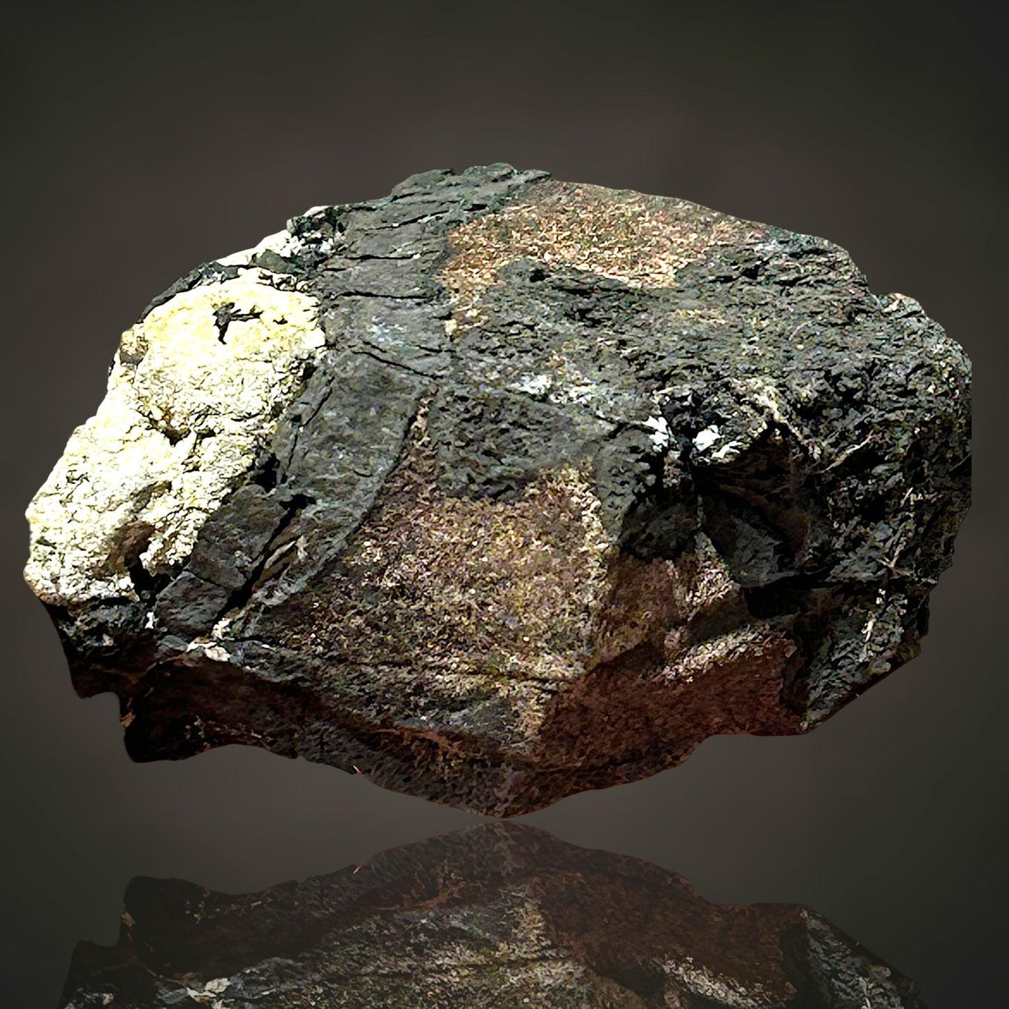 Native Silver in Native Arsenic - Erzgebirge