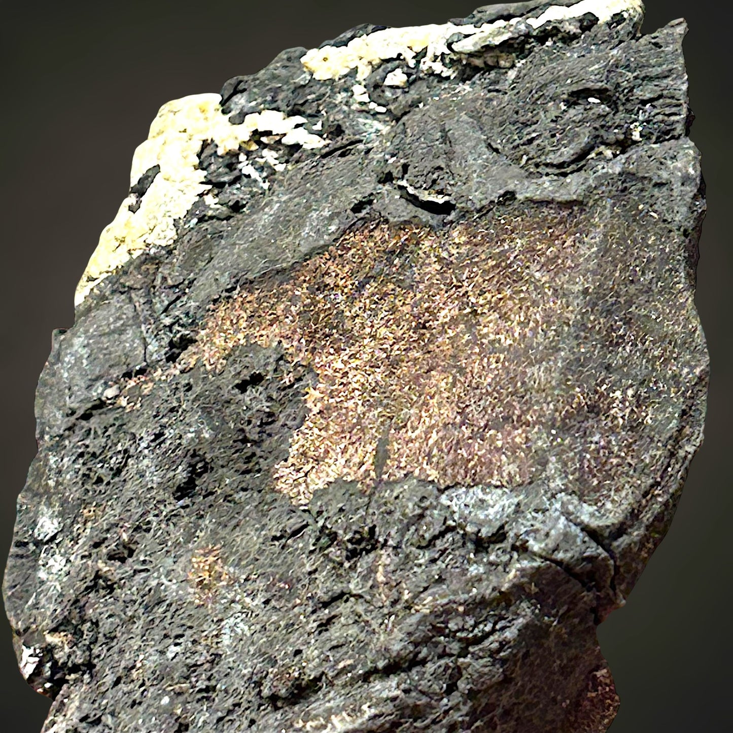 Native Silver in Native Arsenic - Erzgebirge