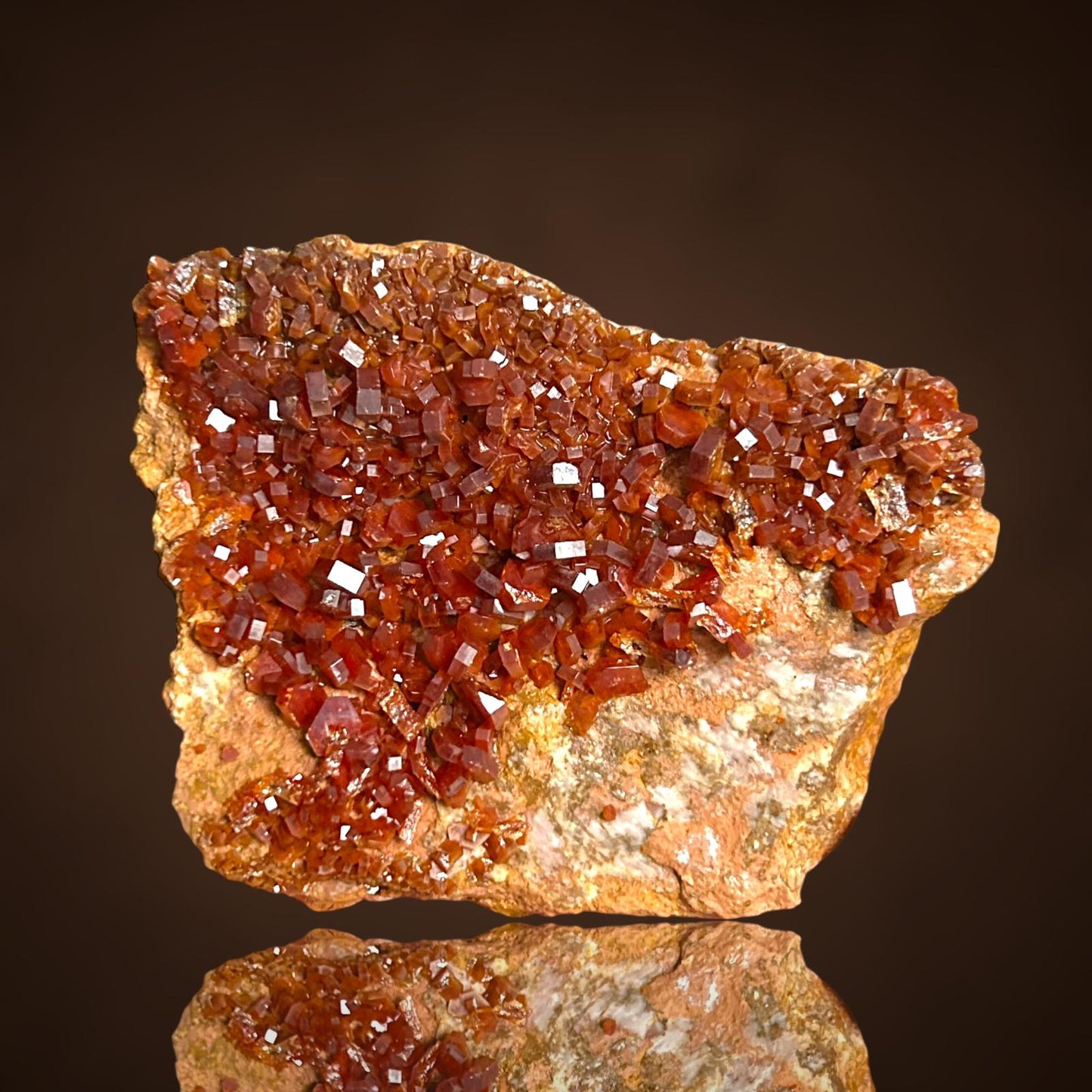 Vanadinite - Mibladen, Morocco