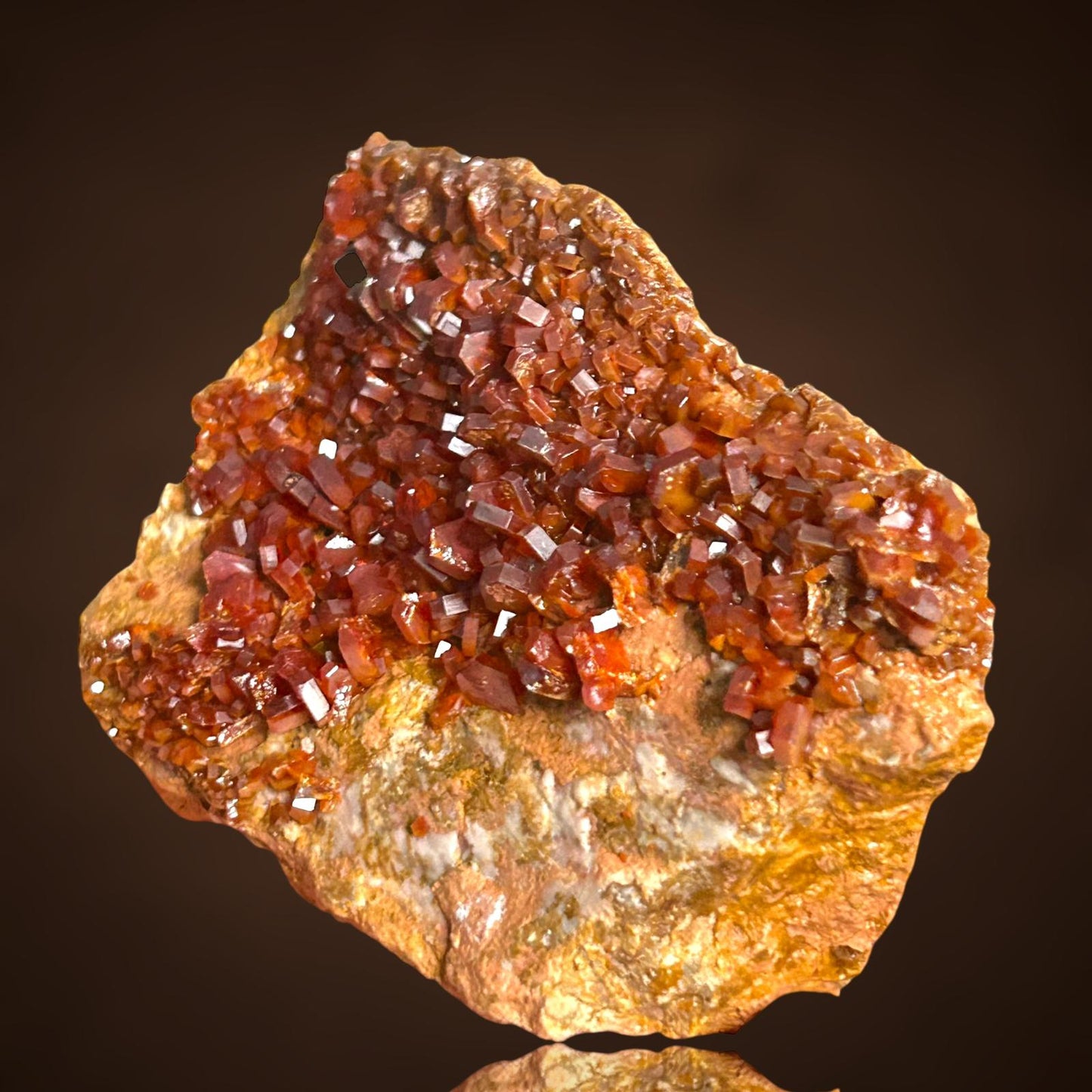 Vanadinite - Mibladen, Morocco