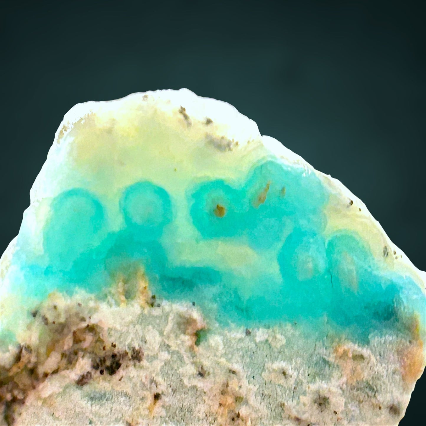 Blauer Smithsonit – Lavrion, Griechenland