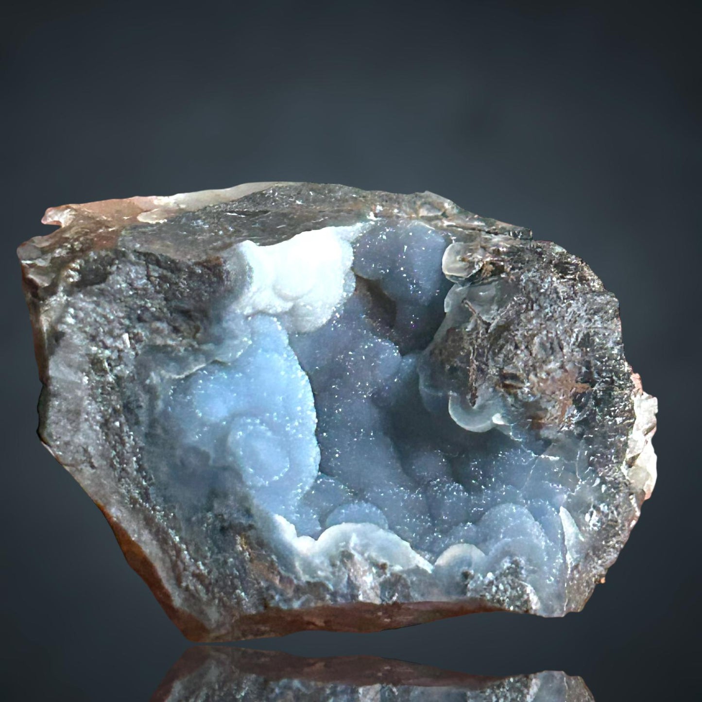 Chalcedon auf Shattuckit – Khorixas, Namibia