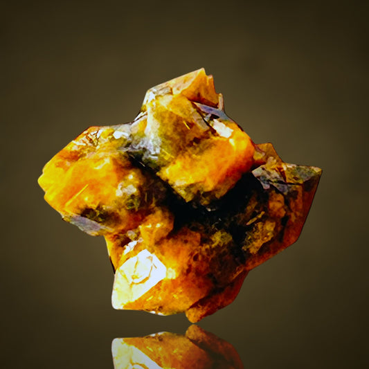 Quartz with fungus inclusions