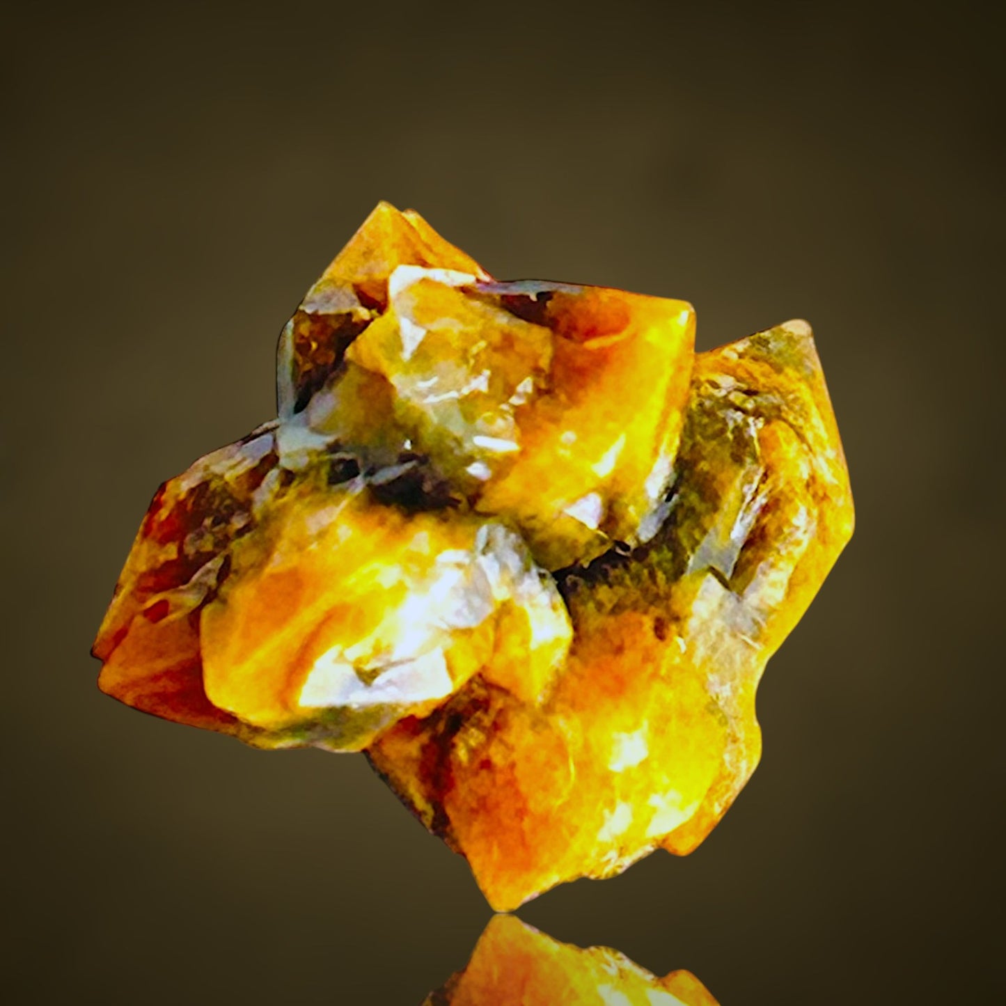 Quartz with fungus inclusions