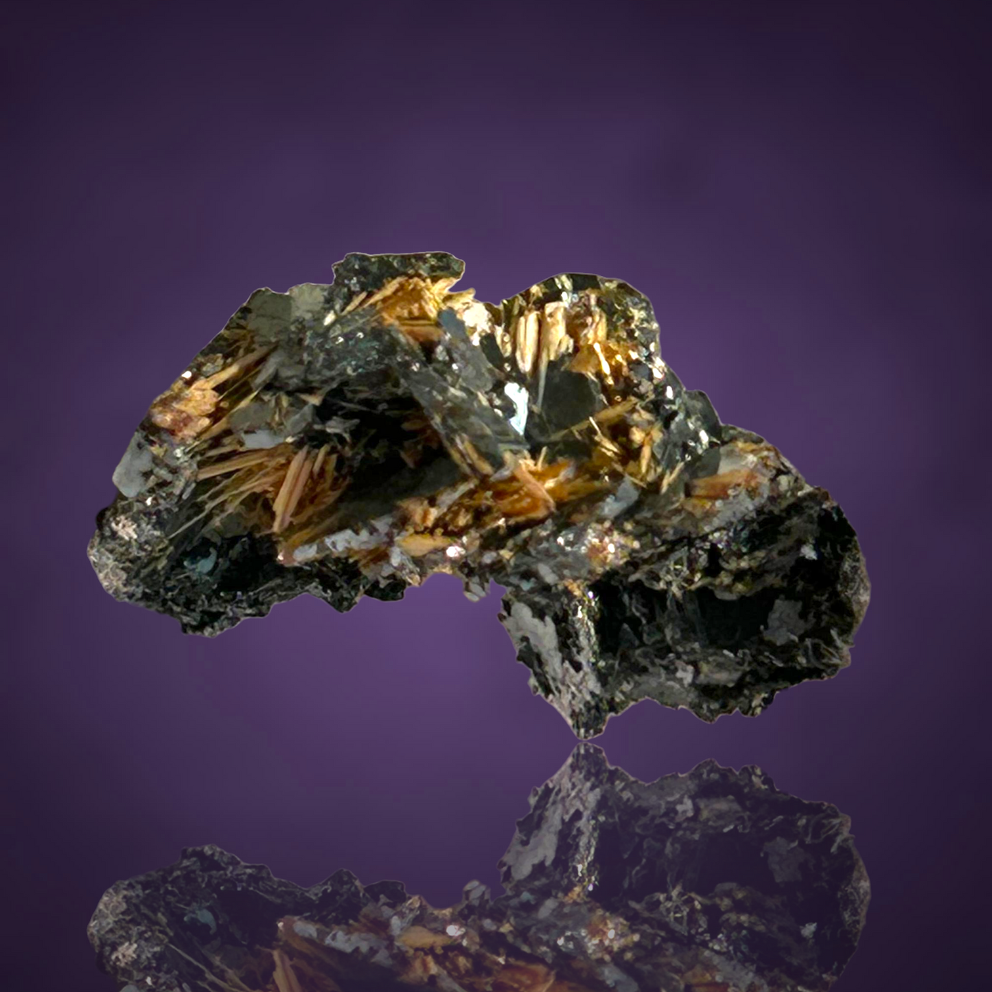 Hämatit und Rutil – Novo Horizonte, Brasilien